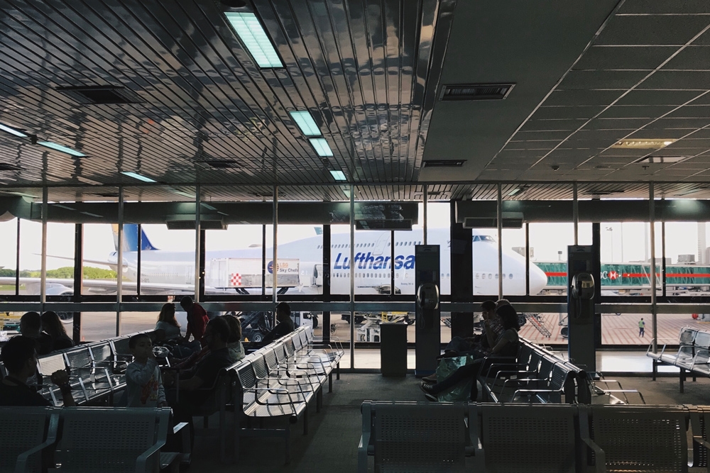 Despair in the departure lounge