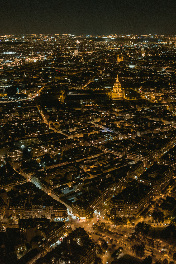 We lay and let our hearts take wing and fly across the Seine