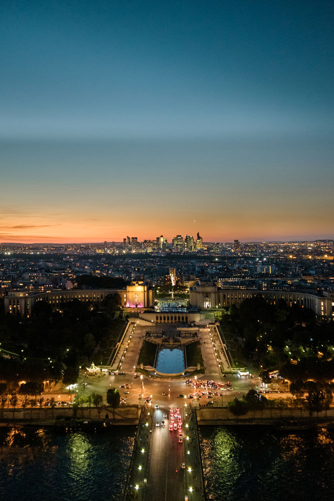 We lay and let our hearts take wing and fly across the Seine