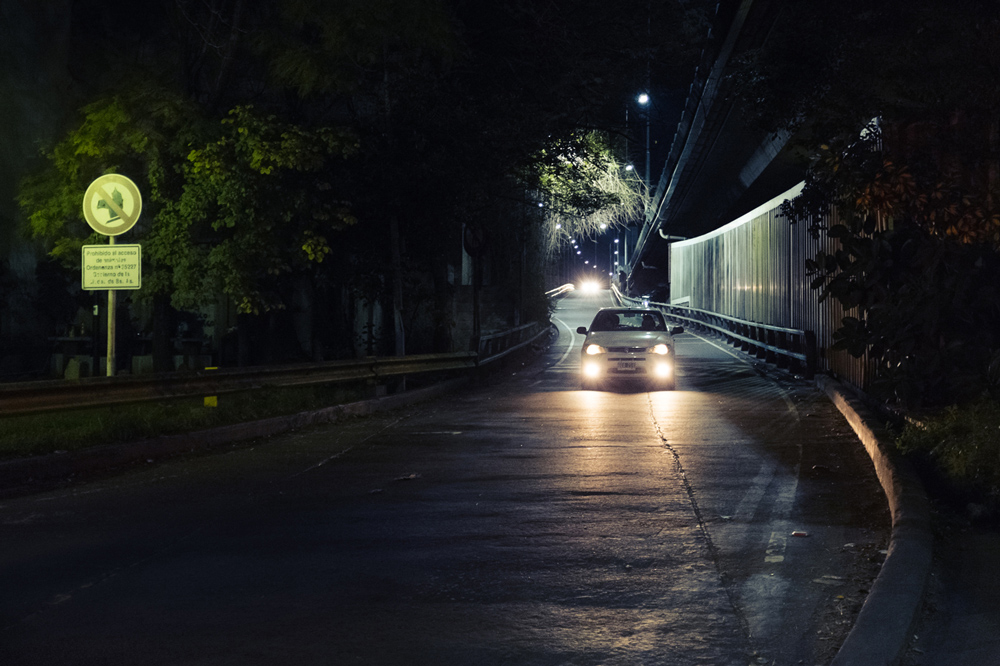 We drive all night. We haven't slept in years