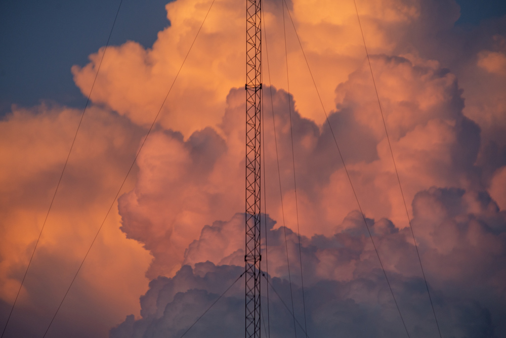 I had a dream I stood beneath an orange sky