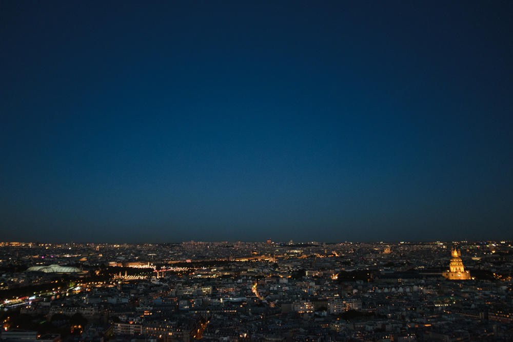 I used to see the night so anxious